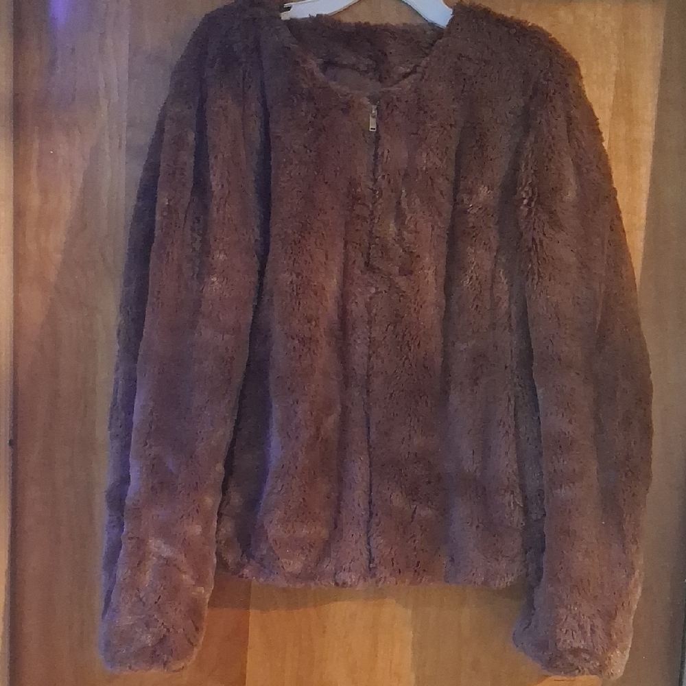 Women's Brown Fur Jacket